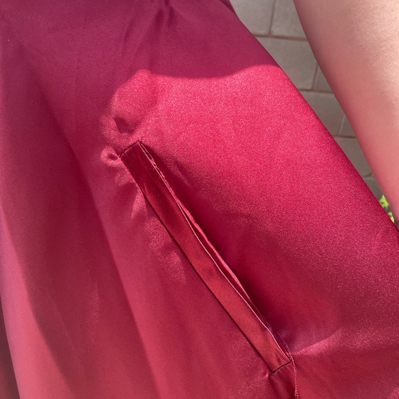 Sweetheart Satin Prom Dress - Picture 12 of 13